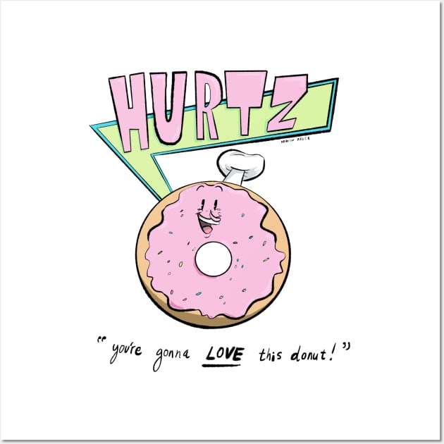 Hurtz Donut Wall Art by bransonreese